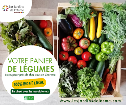 Les Jardins De L'osme - Paniers De Légumes Bio Primeur - Fruits Et Légumes à Paizay-Naudouin-Embourie