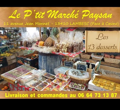 Le P'tit Marché Paysan, Primeur Fruits et Légumes à Lambesc