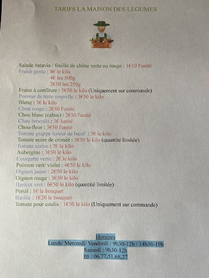 La Maison Des Légumes, Primeur Fruits et Légumes à Messei