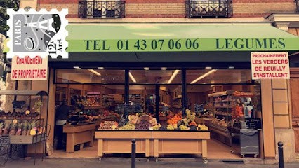 Les Vergers de Reuilly, Primeur Fruits et Légumes à Paris 12